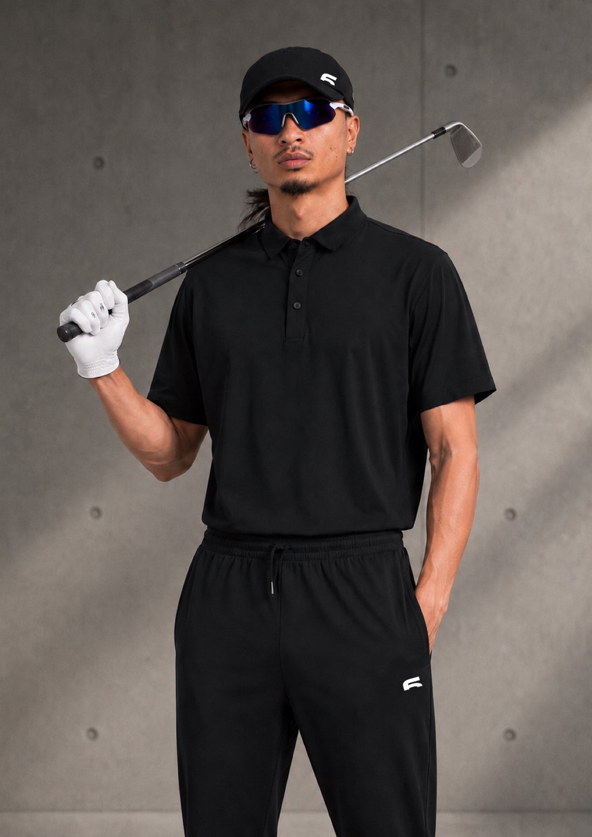 Polo de sport 6ITY – Noir