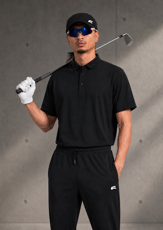 Polo de sport 6ITY – Noir
