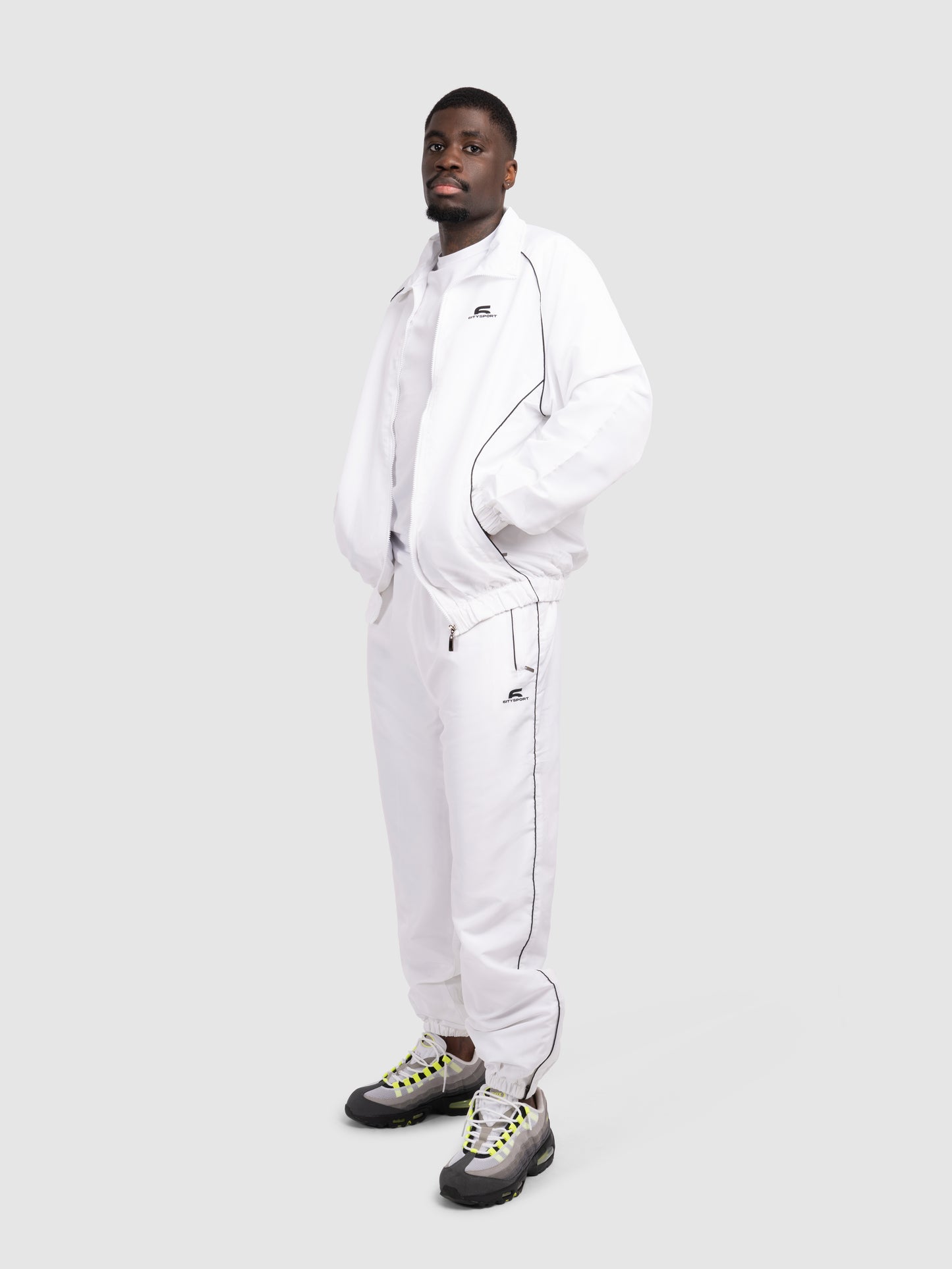 Veste à zip MVP WHITE